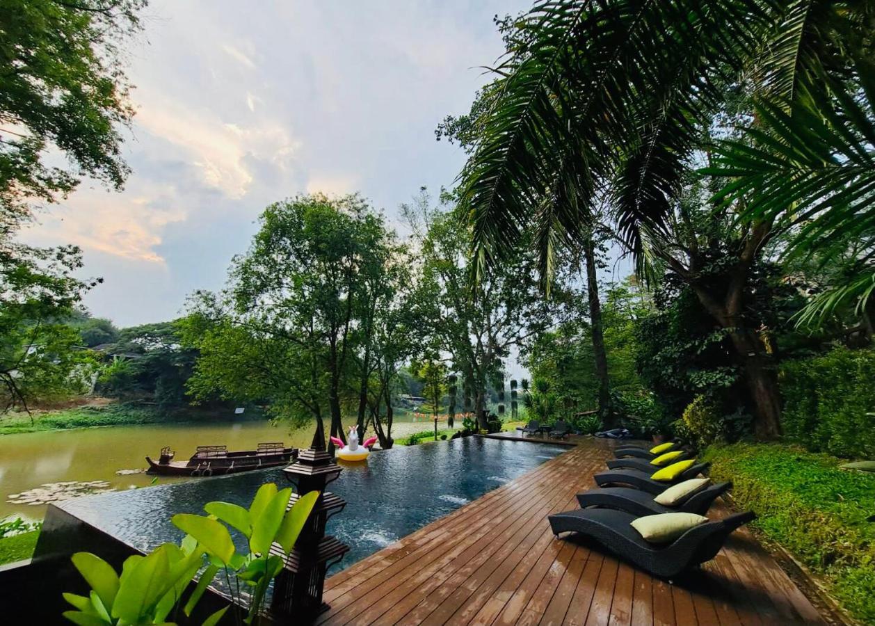Villa San Pee Seua Chiang Mai Bagian luar foto